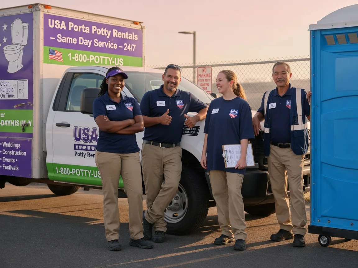 Porta Potty Rental company in Lost Nation, IA
