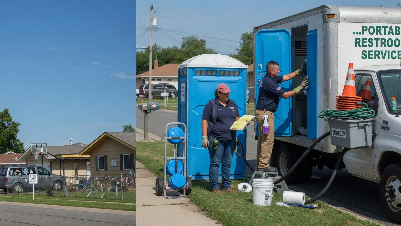 Portable Toilet Rental in Lost Nation, IA near me